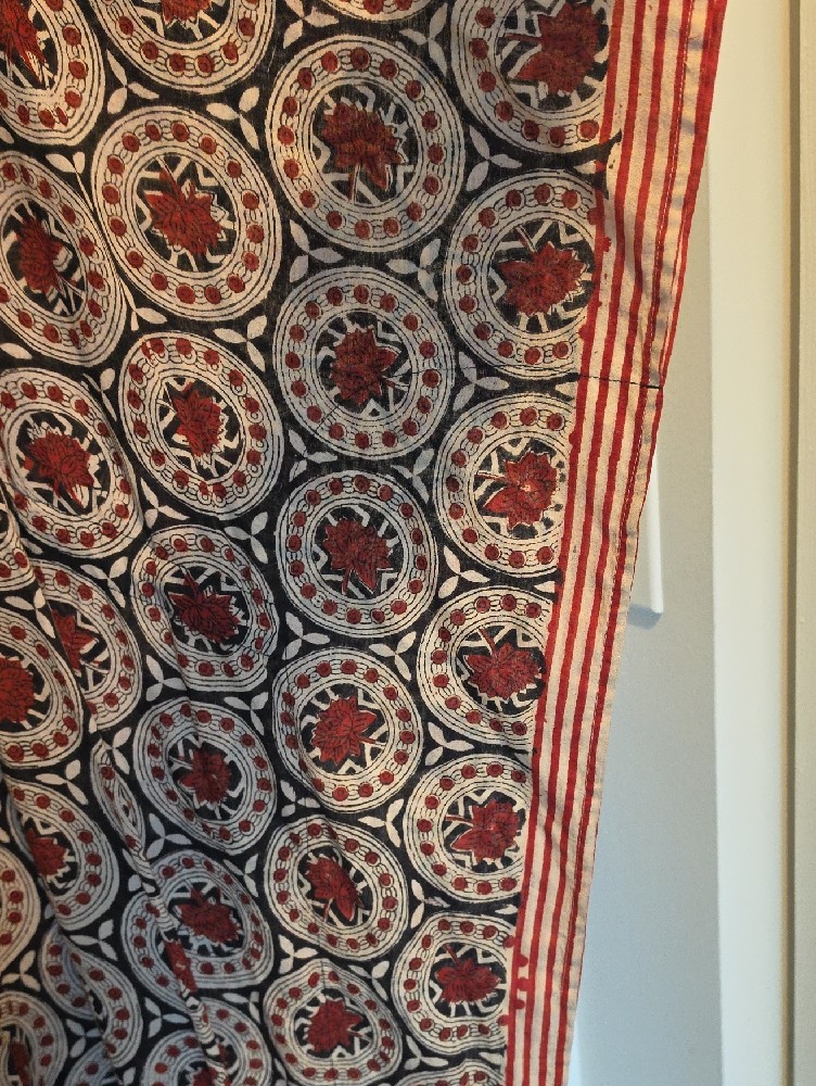 Pax Philomena Women’s Printed Kaftan In Red And Black — image 5 of 5